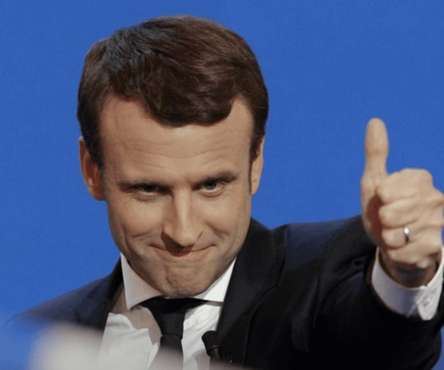 Macron, no candidato pero ya en campaña para la reelección Macron, no candidato pero ya en campaña para la reelección