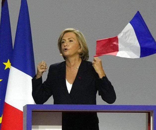 Francia: Candidata presidencial organiza su primer mitin