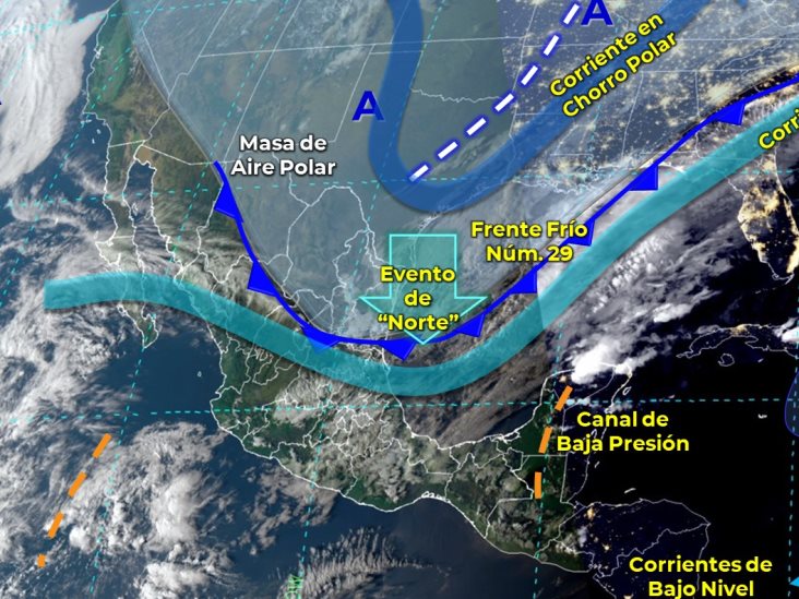 Golpea nueva onda polar: frío y lluvias Golpea nueva onda polar: frío y lluvias