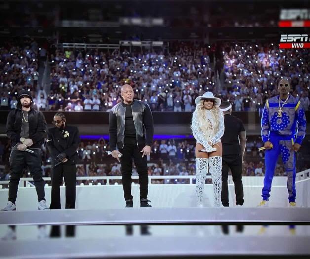Super Bowl 2022: Rap se apodera  del medio tiempo