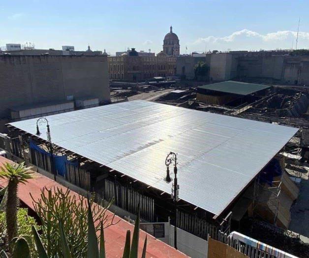 Definen nueva techumbre para el Templo Mayor