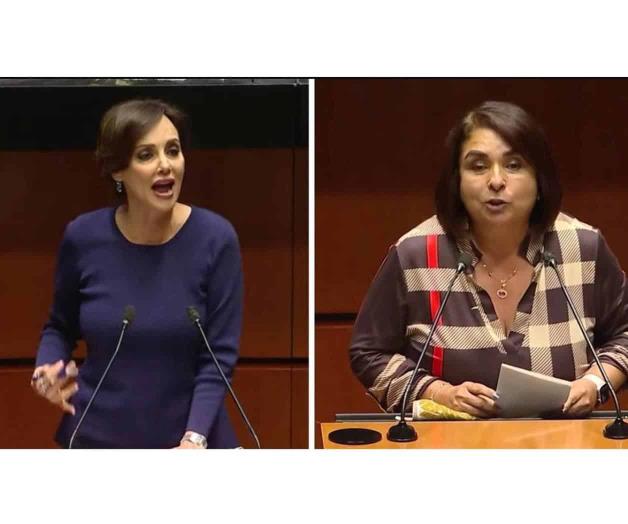 AMLO es popular como la comida chatarra, dice Lilly Téllez en tribuna