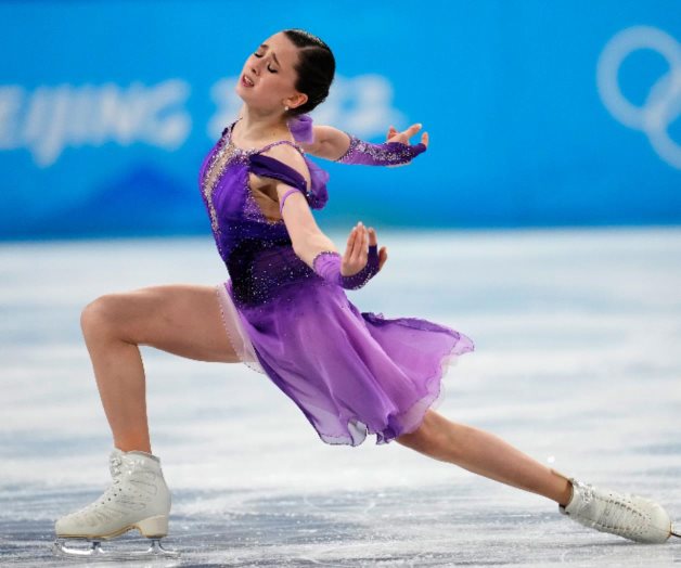 Domina Valieva, sin problemas en Programa Corto Domina Valieva, sin problemas en Programa Corto