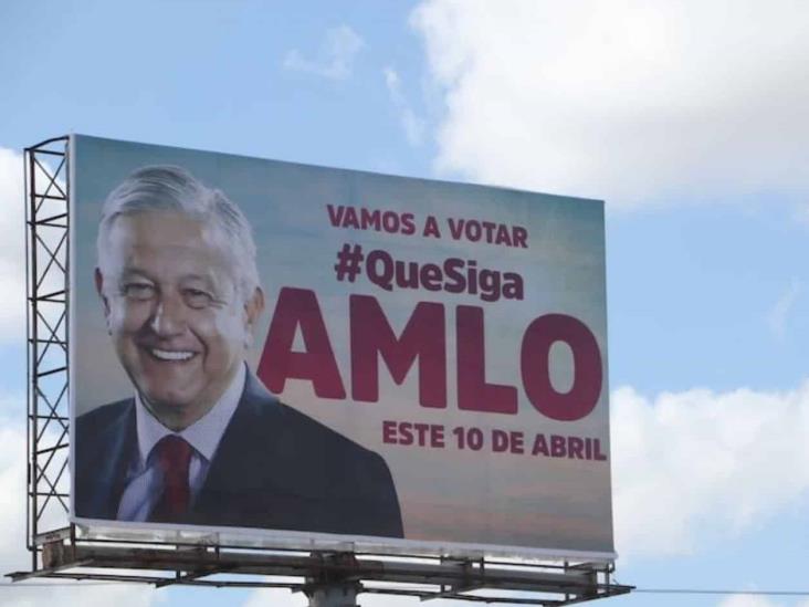 Promueven imagen de López Obrador Promueven imagen de López Obrador