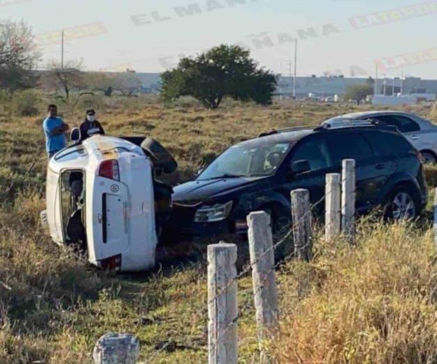 Deja accidente daños materiales