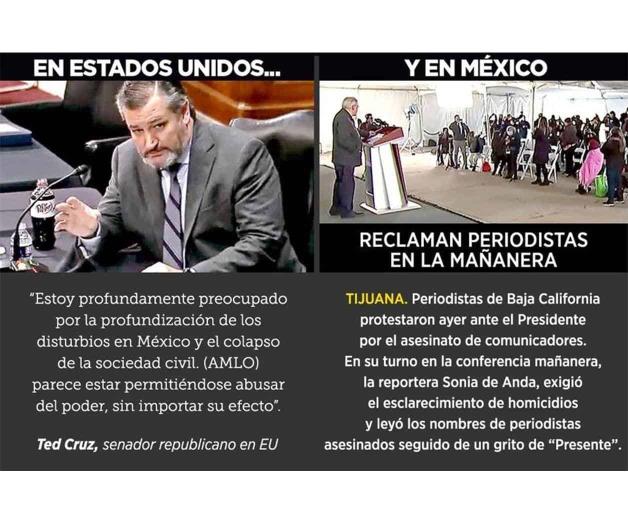 Prenden focos rojos en EU por México Prenden focos rojos en EU por México