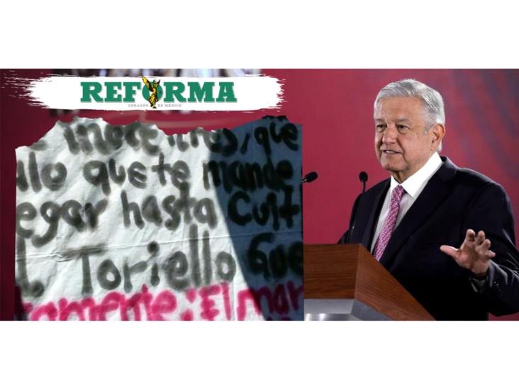 Niega amenaza contra Reforma Niega amenaza contra Reforma