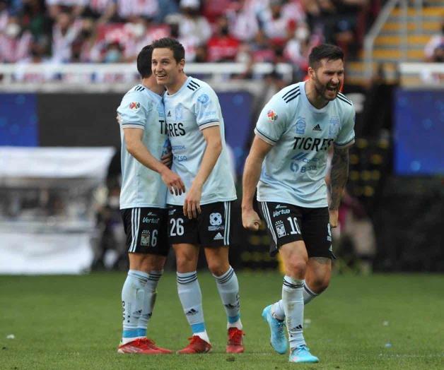 Liga Tigres su cuarta victoria consecutiva; vencen 2-1 al San Luis