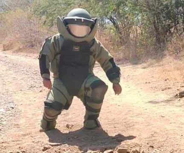 Desactivan minas sembradas por el CJNG en Aguililla