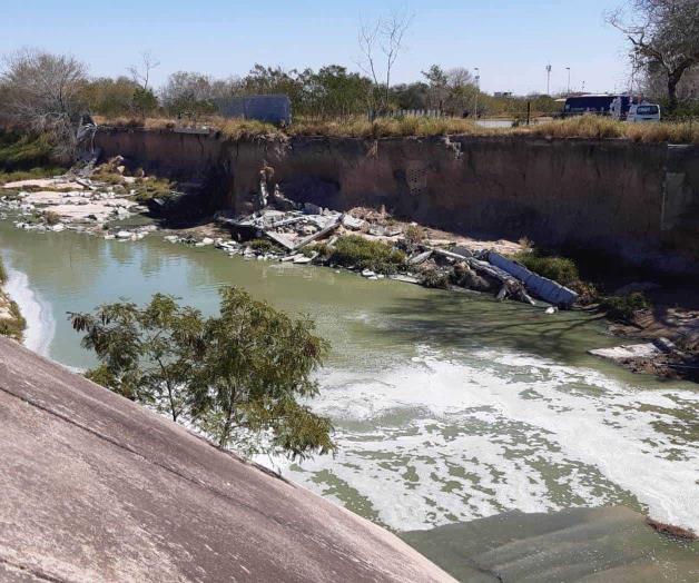 Amenaza de derrumbe en el canal ‘El Anhelo’