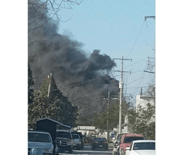 Alerta en el panteón: arde basura y pastizal Alerta en el panteón: arde basura y pastizal