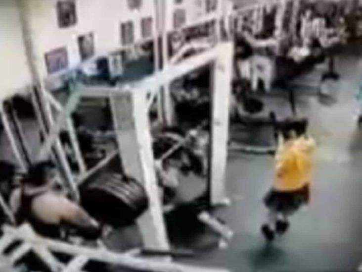 Pierde la vida en gimnasio Pierde la vida en gimnasio