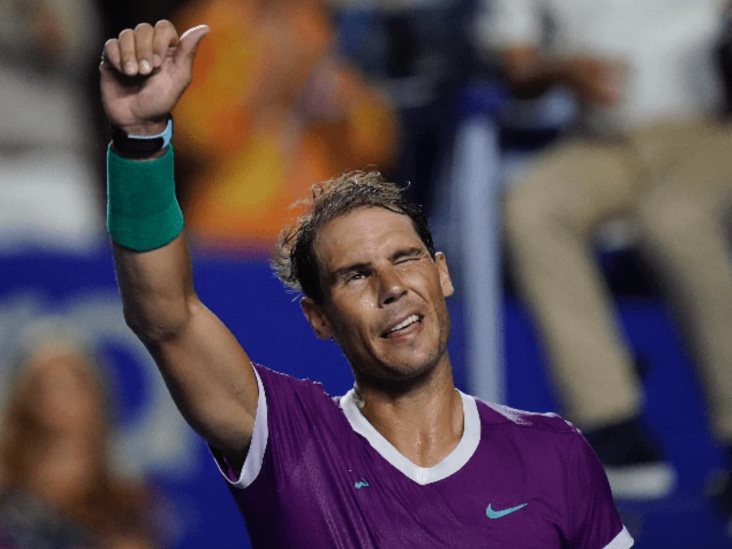 Rafa Nadal a cuartos y con récord Rafa Nadal a cuartos y con récord