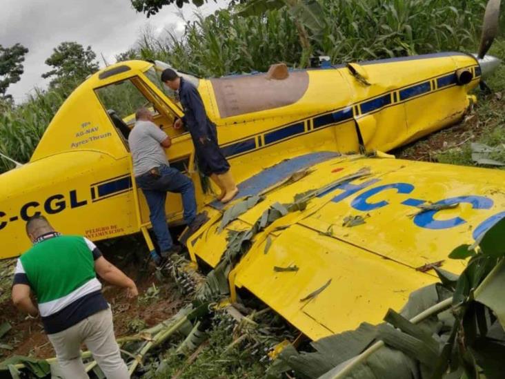Cae avioneta, muere el piloto Cae avioneta, muere el piloto