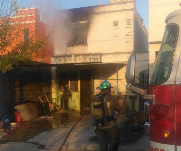 Se incendia vivienda