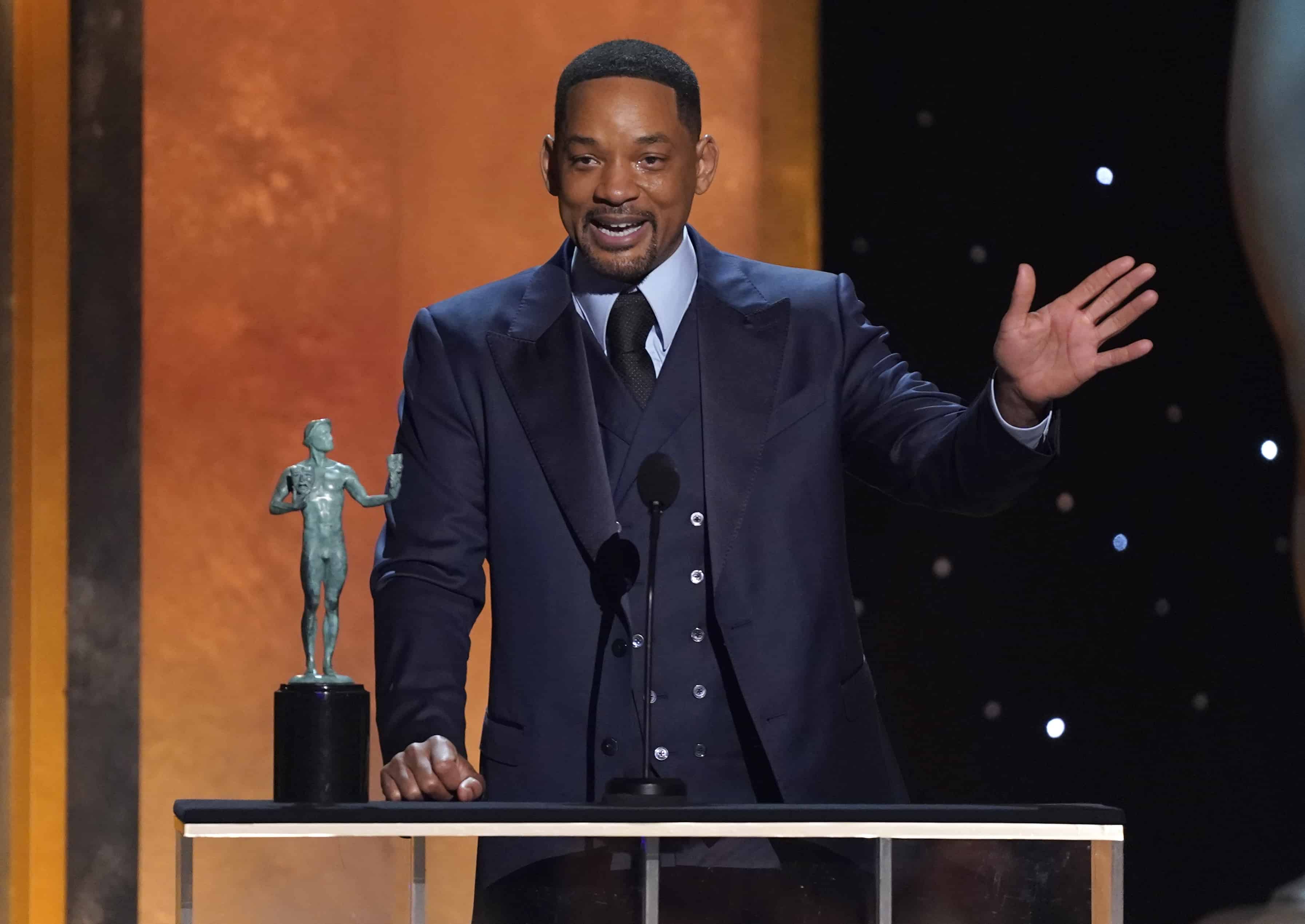 Mejor actor, Will Smith.