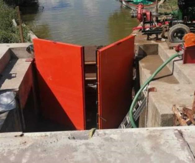 Aportan empresarios para reparar dique