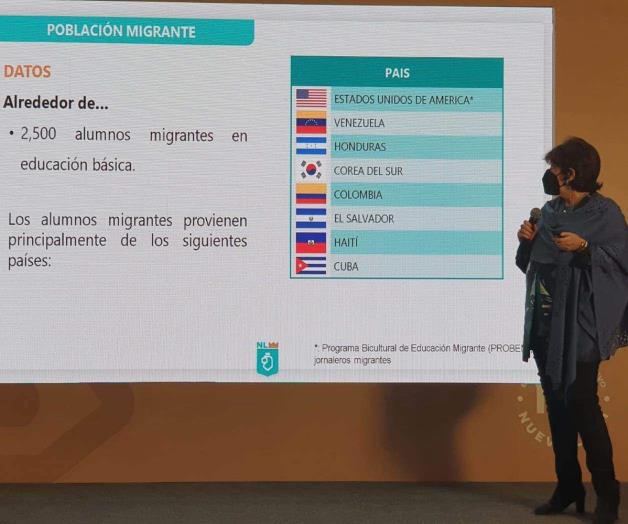 Van 2 mil 500 migrantes a escuelas de NL