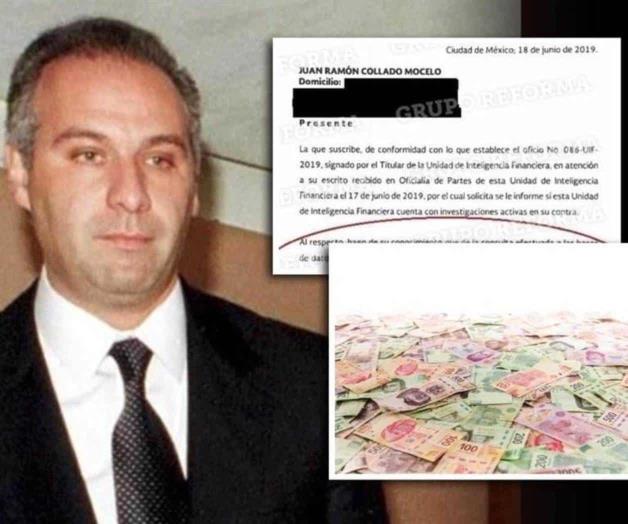 La carta de la UIF por la que Collado pagó 10 mdp