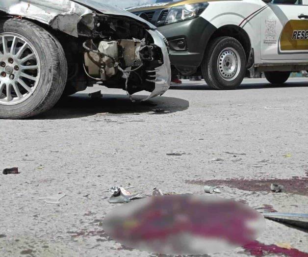 Tres mujeres heridas en accidente vial