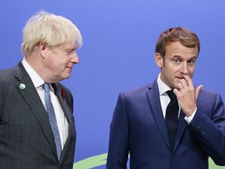Johnson y Macron discuten la situación en Ucrania Johnson y Macron discuten la situación en Ucrania