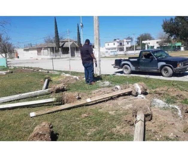 Rescatan campo deportivo para softbol Rescatan campo deportivo para softbol