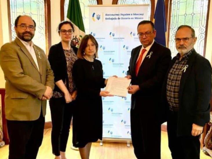 Piden diputados de Ucrania a México donación de armas Piden diputados de Ucrania a México donación de armas