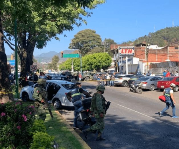 Ataque a tiros deja tres muertos en Uruapan, entre ellos una mujer