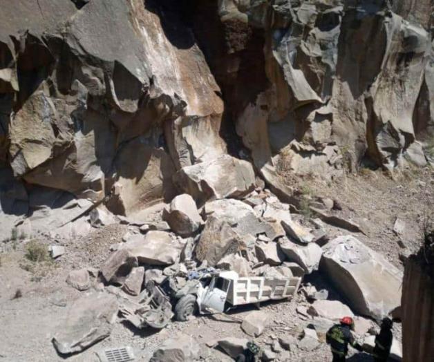 Lesiona derrumbe a cuatro personas Lesiona derrumbe a cuatro personas