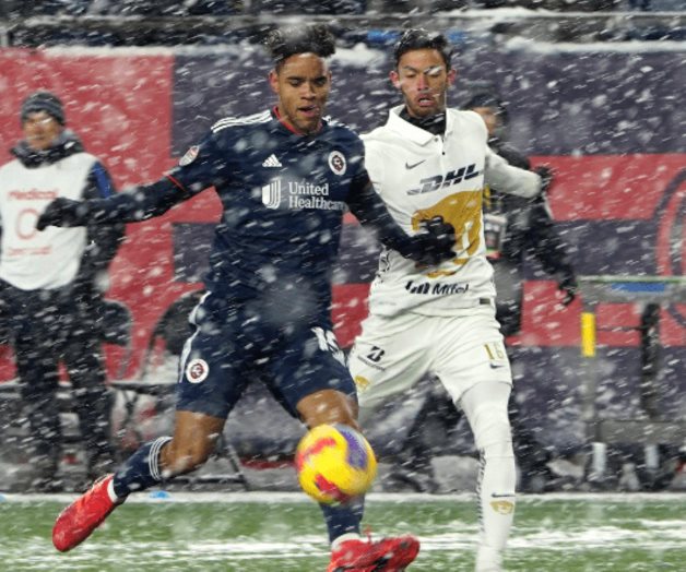 Congela el Revolution a Pumas en Concachampions Congela el Revolution a Pumas en Concachampions