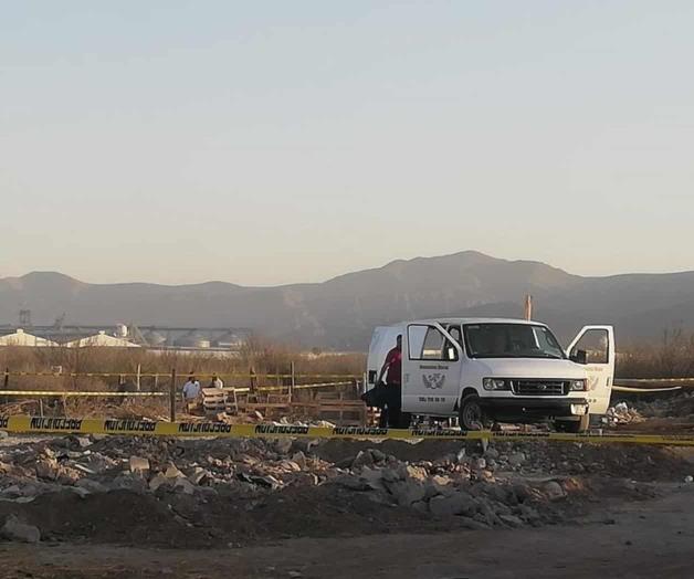 Hallan cadáver de joven en fosa Hallan cadáver de joven en fosa