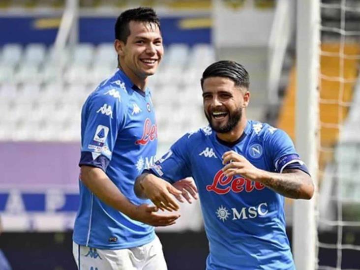 Triunfa Nápoli con Lozano de titular Triunfa Nápoli con Lozano de titular