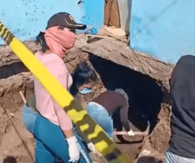 Guerreras Buscadoras hallan 7 cuerpos en cimientos en Sonora Guerreras Buscadoras hallan 7 cuerpos en cimientos en Sonora