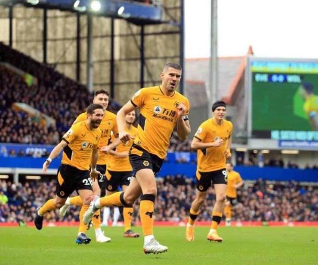 Suma Wolves tres puntos en casa del Everton Suma Wolves tres puntos en casa del Everton