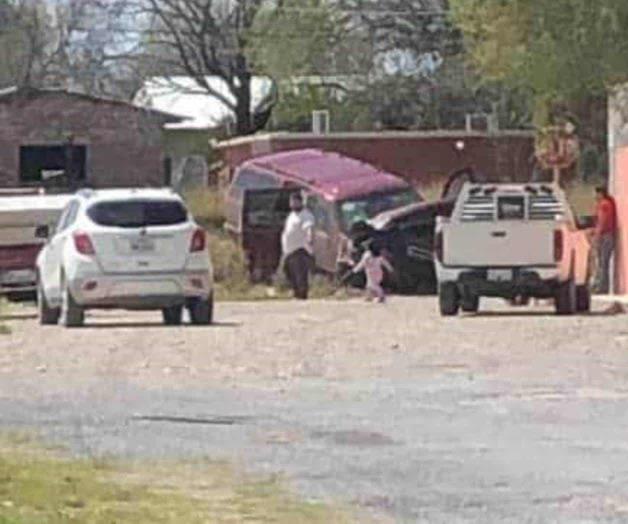 Accidente deja dos lesionados