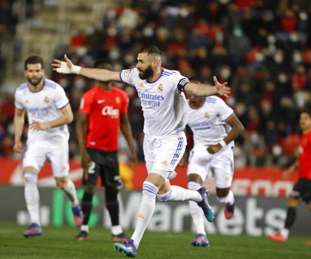 Benzema y Vinicius orquestan goleada del Real Madrid 3-0 al Mallorca