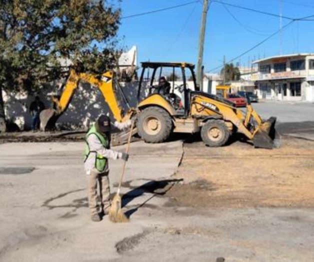 Avanza el programa emergente de bacheo