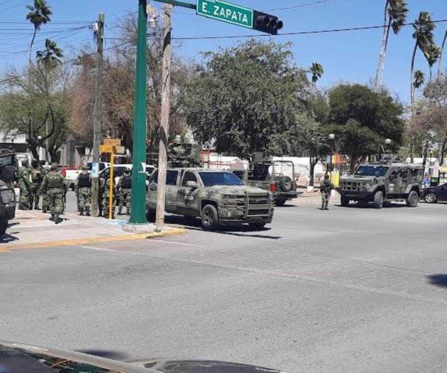 Impresionante despliegue militar