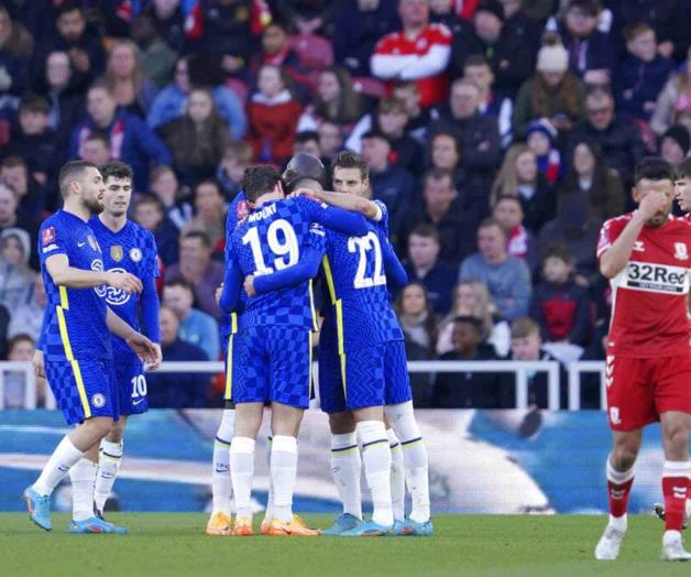 Chelsea avanza a semis de la Copa FA