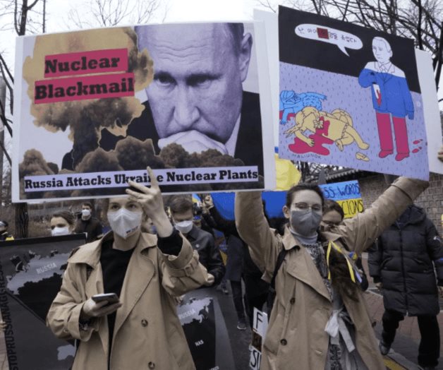 Refugio bombardeado en ciudad de Ucrania; la guerra entra en una nueva fase