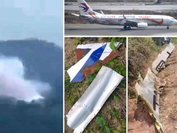 Se estrella un 737 en China Se estrella un 737 en China