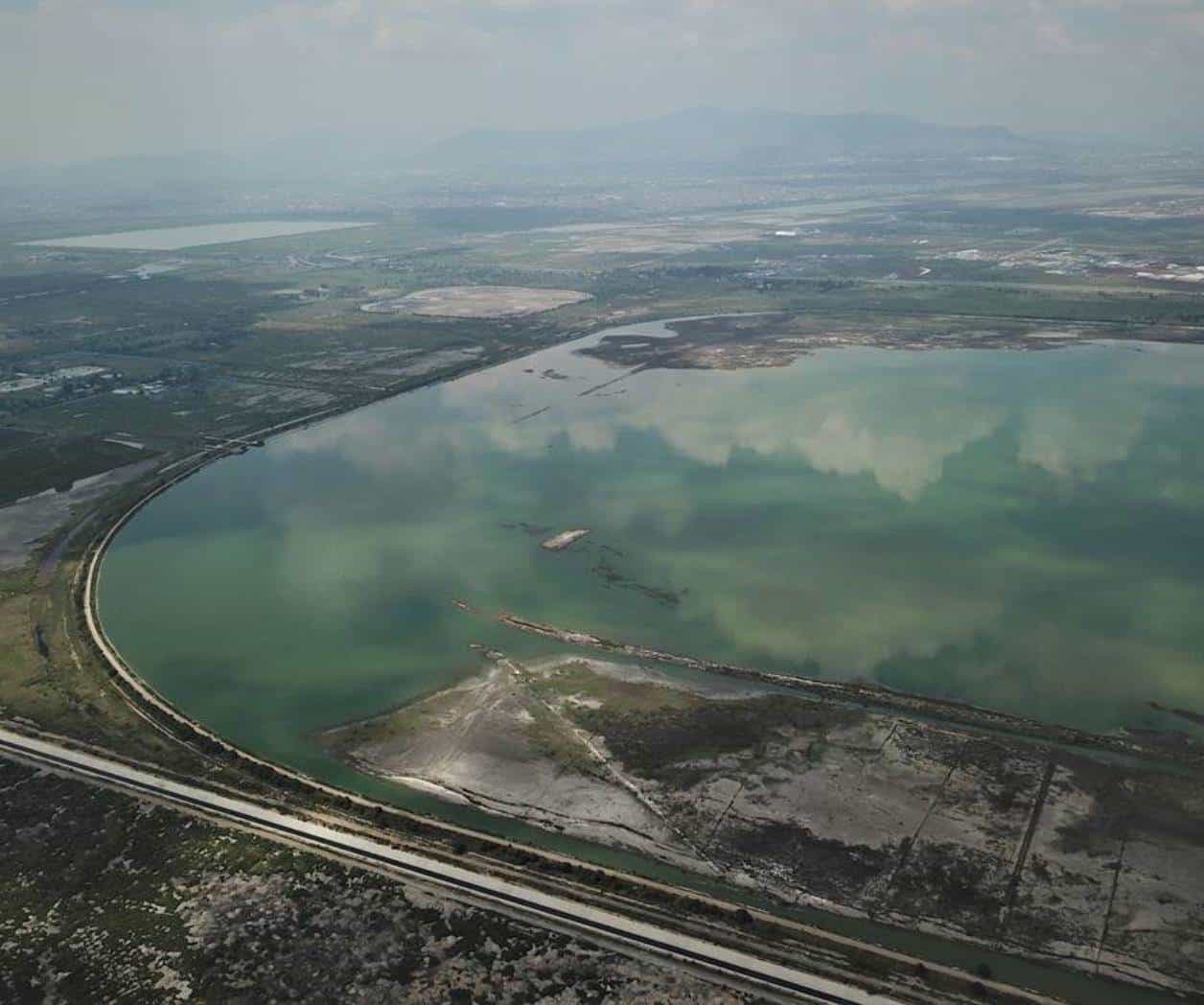 lago de texcoco drenado