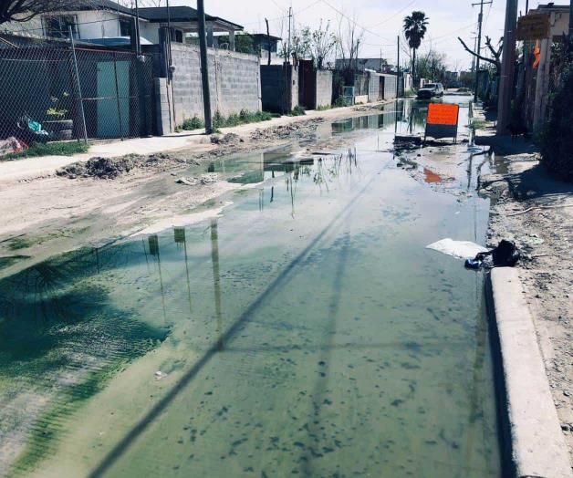 Urgen solución a derrames en la colonia Independencia