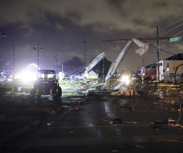 Tornados continúan golpeando EU... ahora en Nueva Orleans