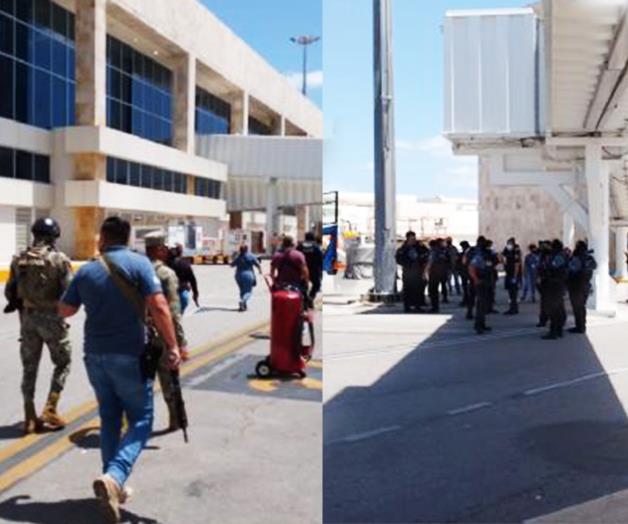 Pánico en Aeropuerto de Cancún por balacera