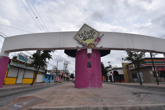 Sólo queda su nombre: ‘La calle del taco’ Sólo queda su nombre: ‘La calle del taco’