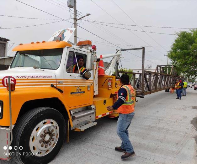 Comunicarán a colonias con un puente peatonal