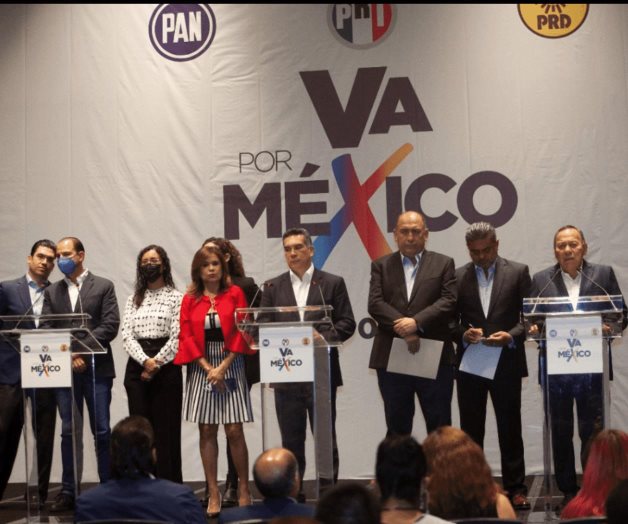 “Va por México” presenta contra iniciativa de reforma eléctrica