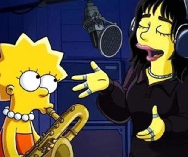 Billie Eilish será parte de Los Simpson Billie Eilish será parte de Los Simpson