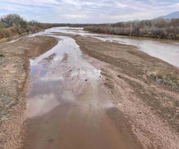 Angustia en la frontera; casi se seca el río Bravo Angustia en la frontera; casi se seca el río Bravo